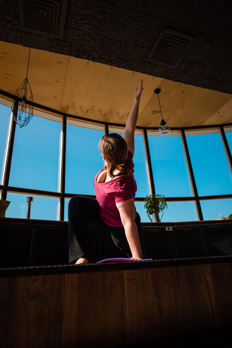 Йога на высоте