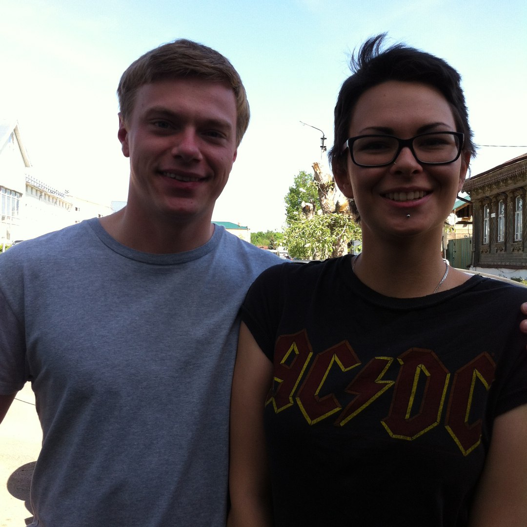 Родион Галюченко и Галина Фомина