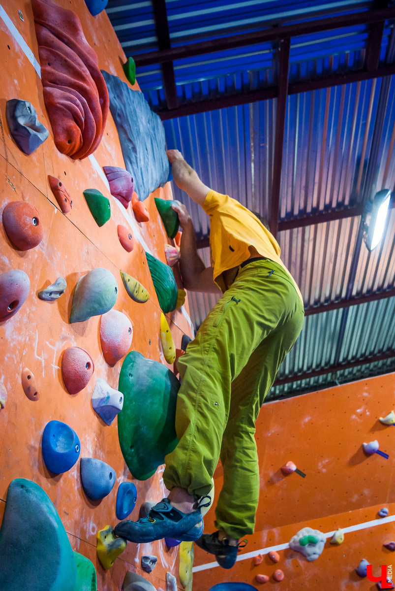 Скалолаз Павел Морозов