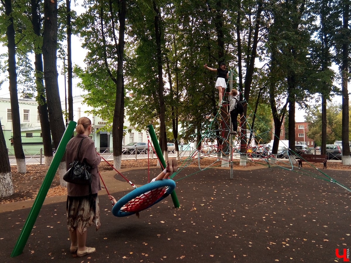 Никитский бульвар во Владимире