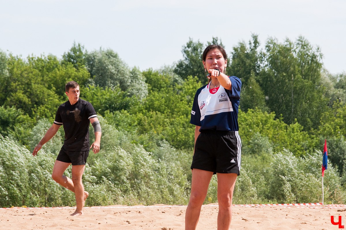 Турнир по пляжному регби 2018 во Владимире