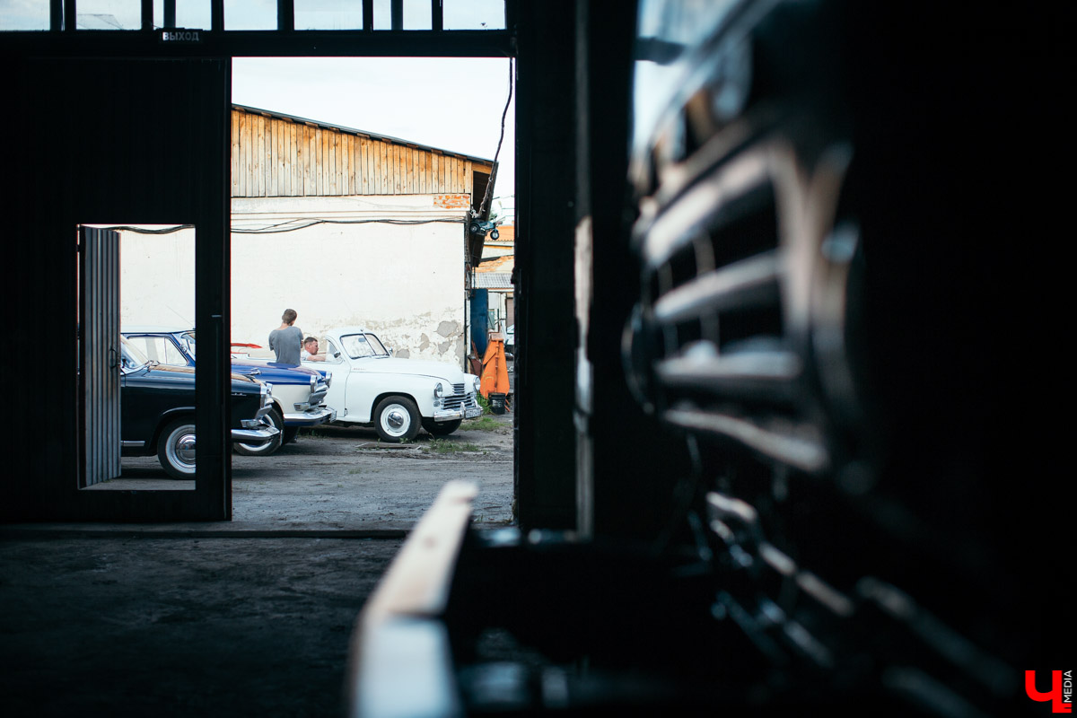 Ретроавтомобили во Владимире