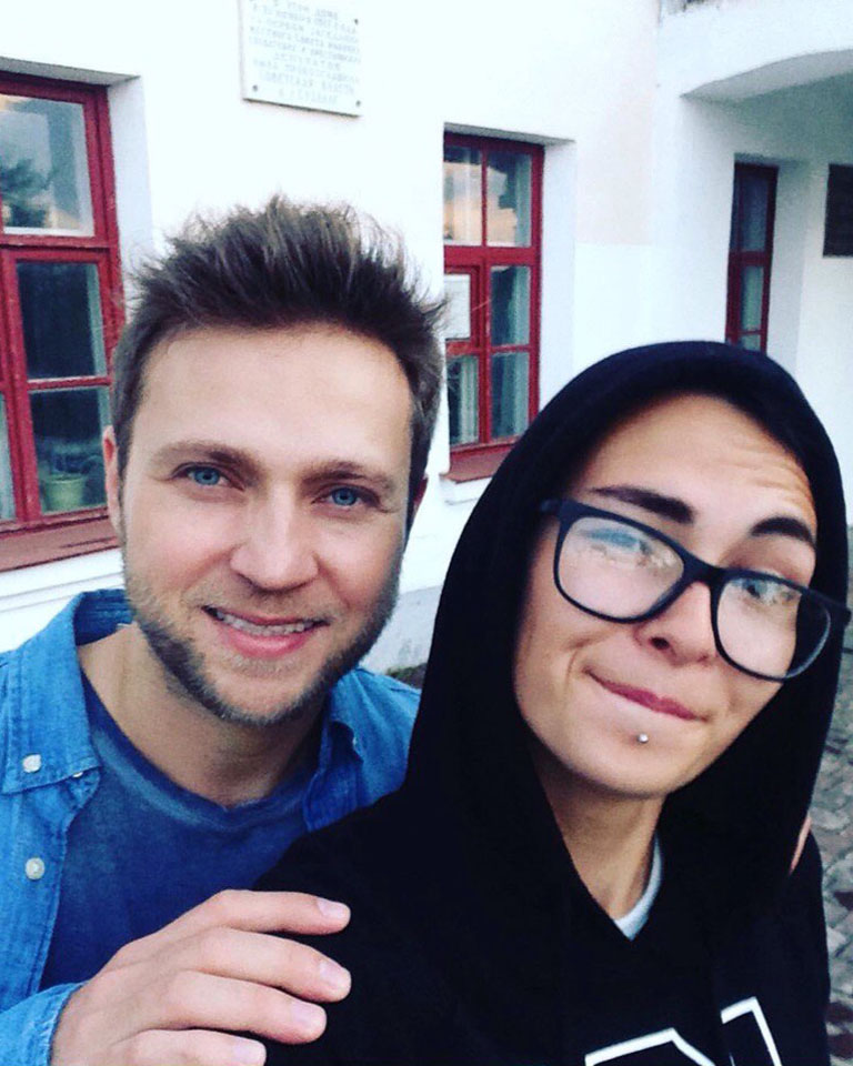 Андрей Гризли и Галина Фомина