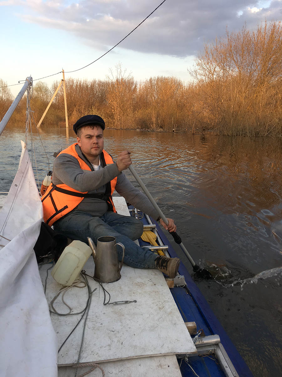 парусный поход по Клязьме