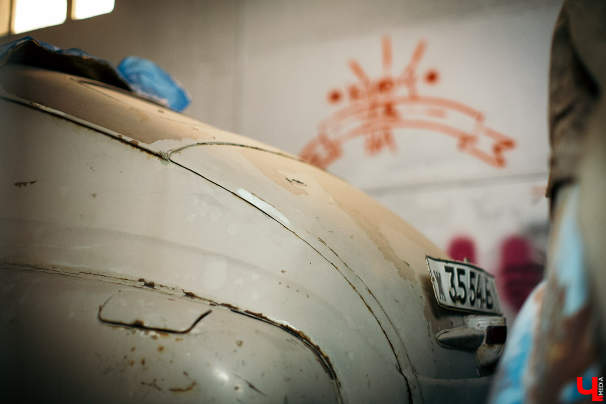 Ретроавтомобили во Владимире