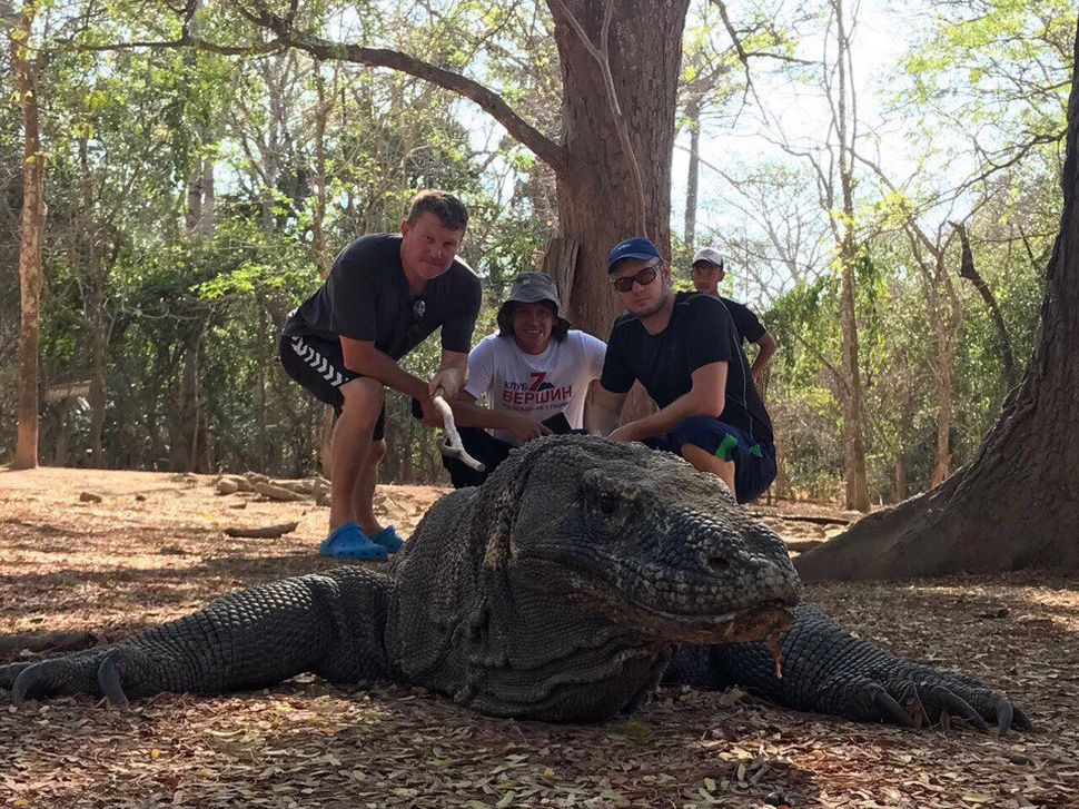 Алексей Балакин в Индонезии