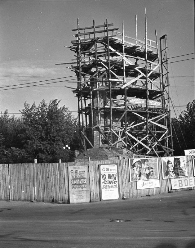 Строительство монумента в честь 850-летия города