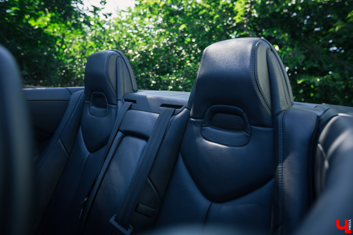 Розовый кабриолет Пежо Маргариты Скарлетт