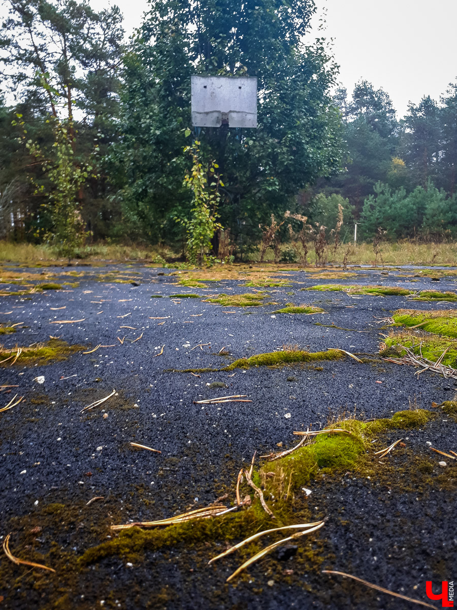 В лесу в Суздальском районе мы случайно набрели на пионерский лагерь “Юность”, который несколько лет простоял заброшенным. Мародеры до него не добрались, а потому постройки остались целыми