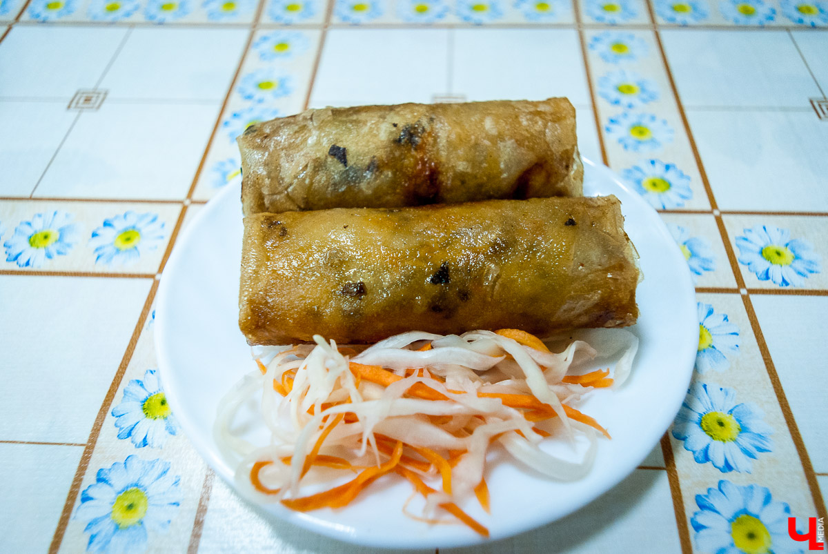 Рулетики из рисовой бумаги Нэм