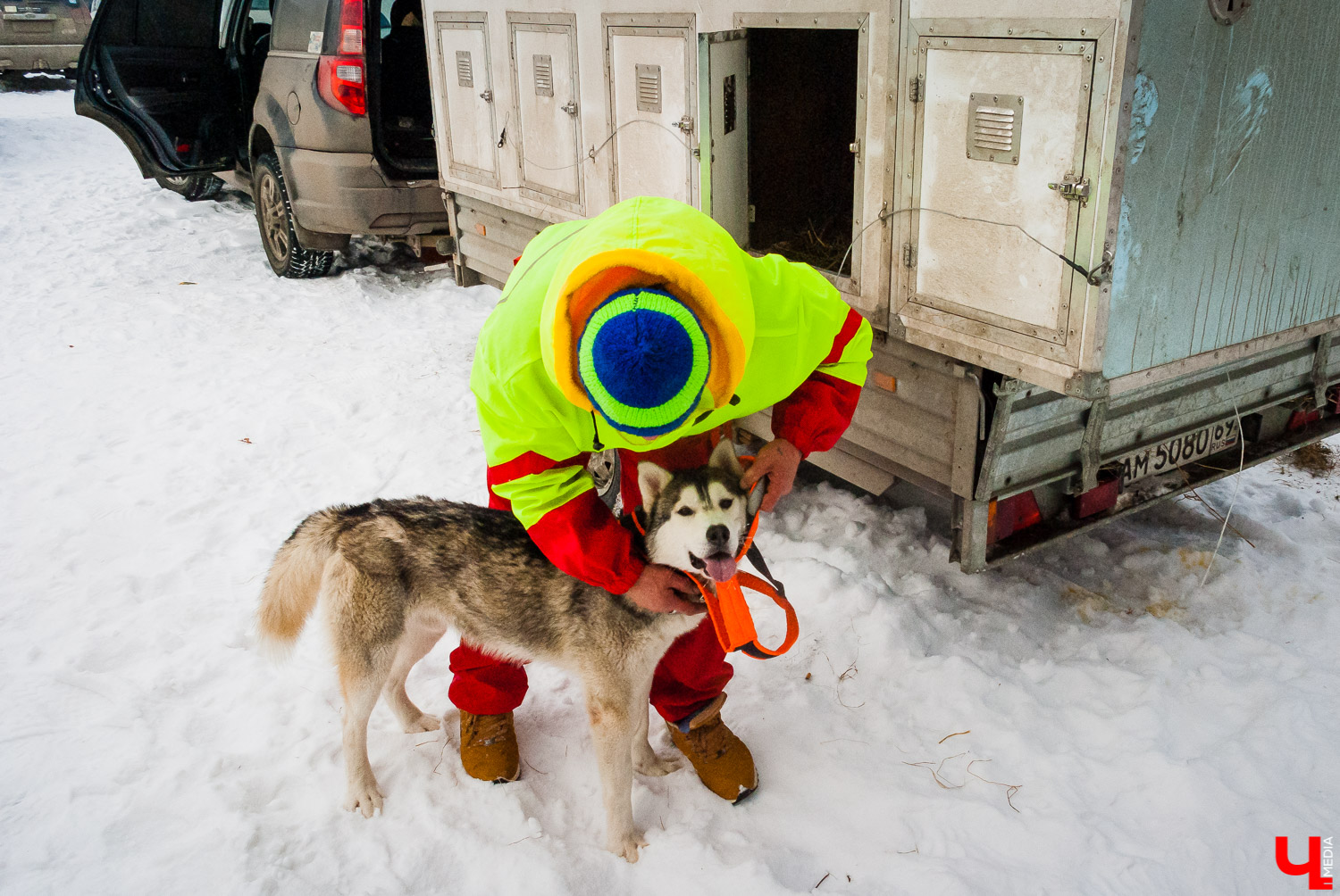 Гонки на собачьих упряжках в Суздале Гонки на собачьих упряжках в Суздале
