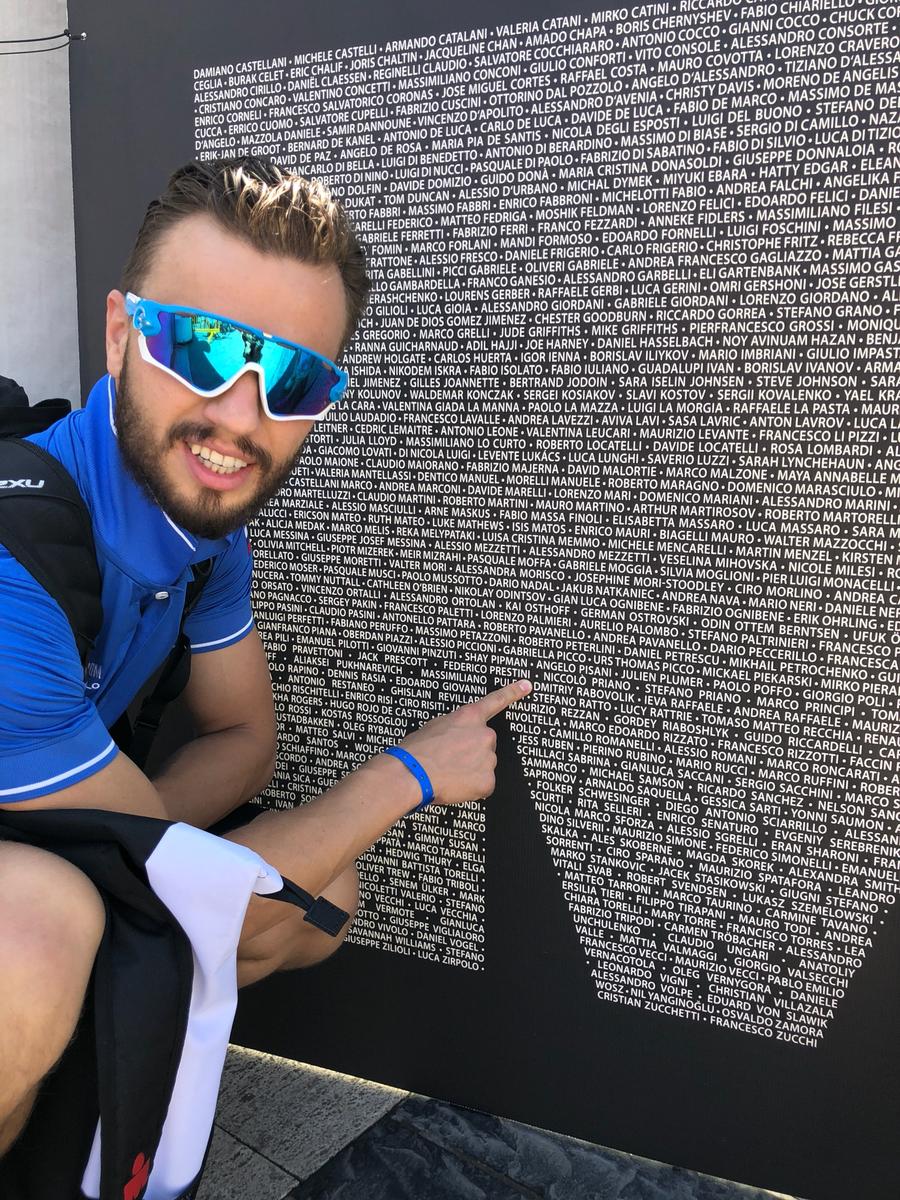 Владимирец Дмитрий Рабоволик принял участие в соревнованиях Half-Ironman