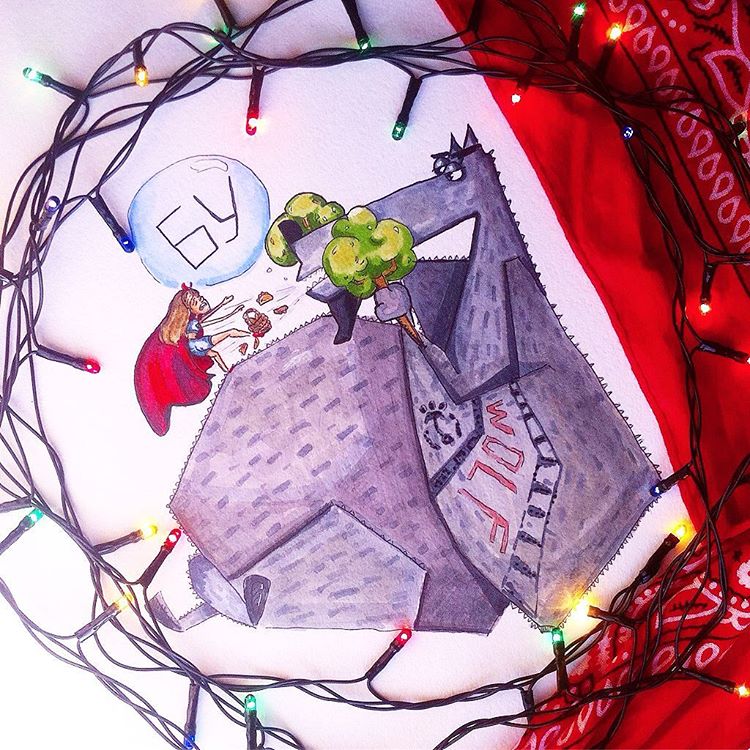 Рисунки Евгении Зверской