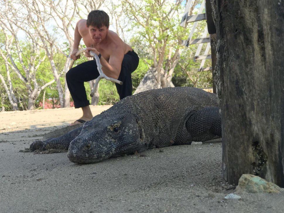 Алексей Балакин в Индонезии