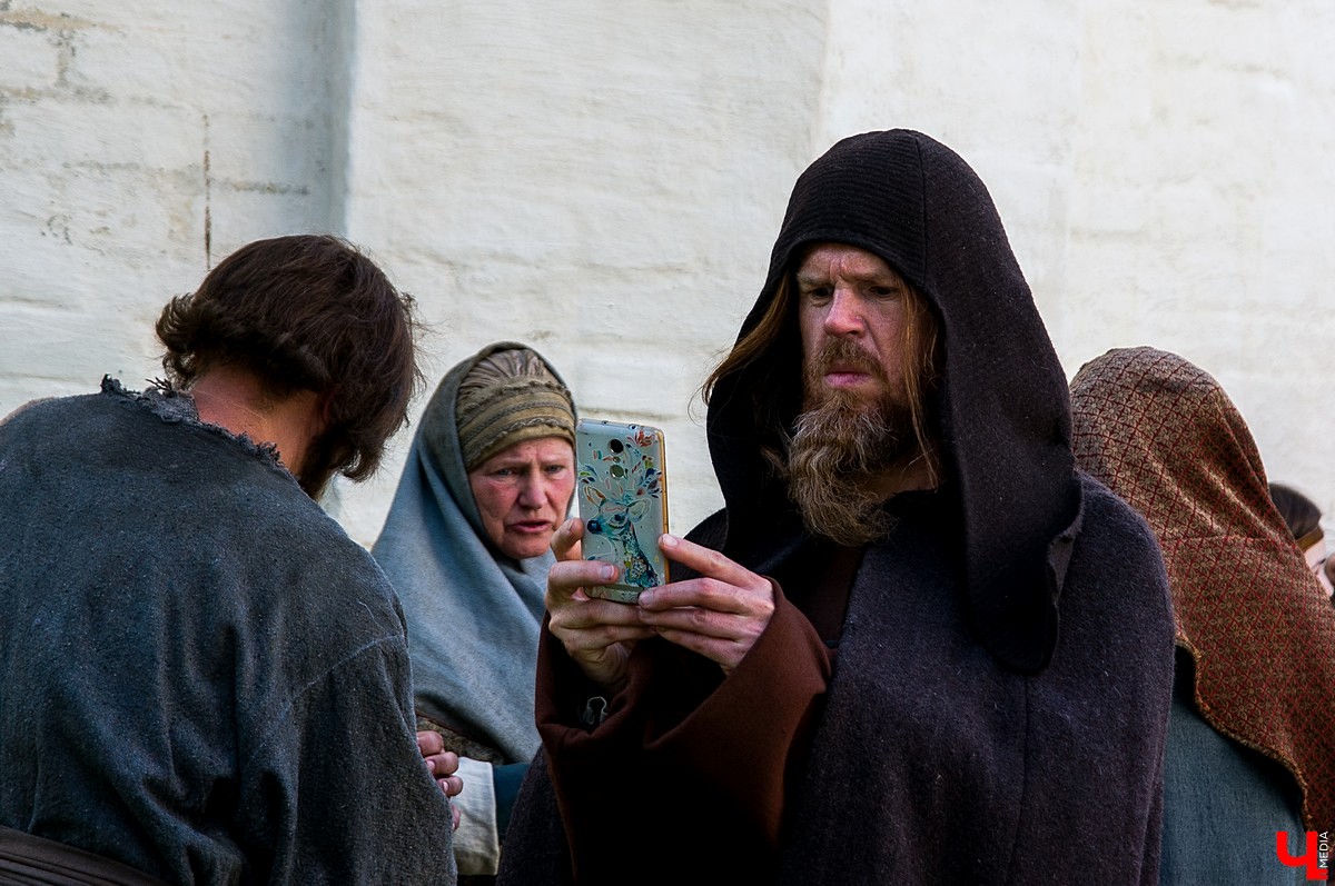 Съемки исторического сериала «Годунов» в Суздале