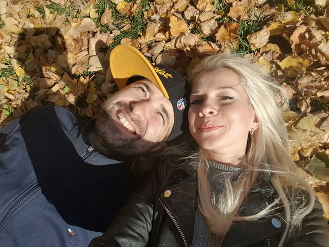 Антон Автономов с женой Мариной