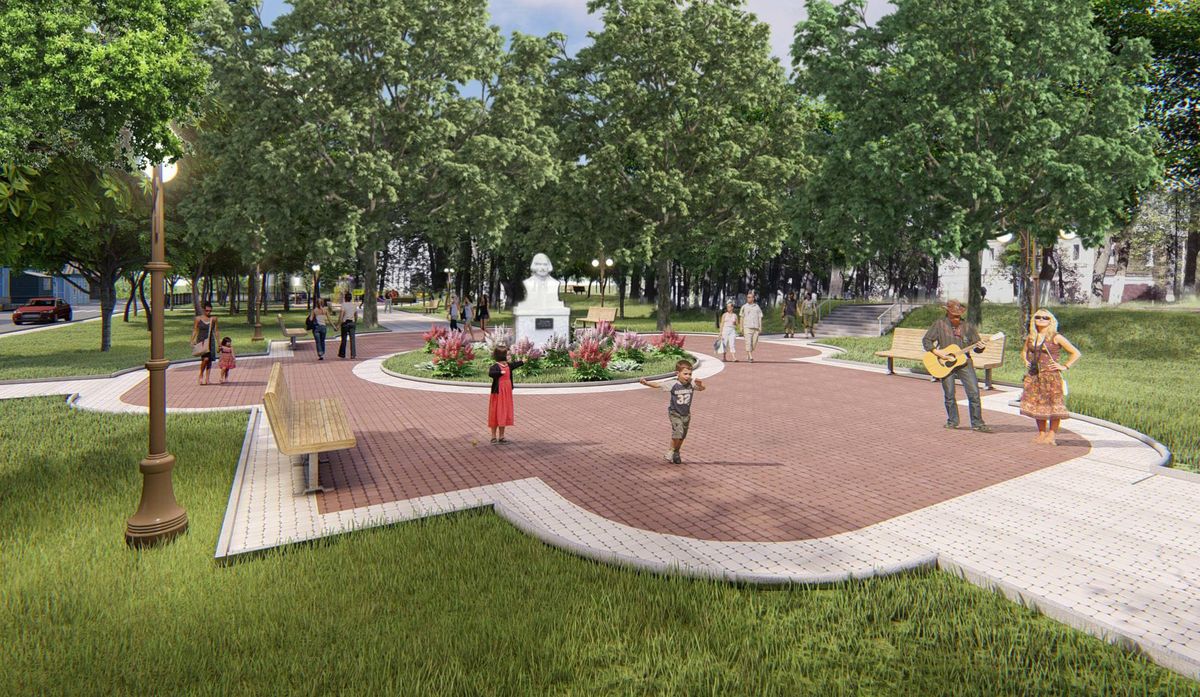 Парк на улице Никитской во Владимире попал в программу благоустройства. Сейчас там идут работы, по итогам которых в сквере появятся скамейки, цветники и детская площадка