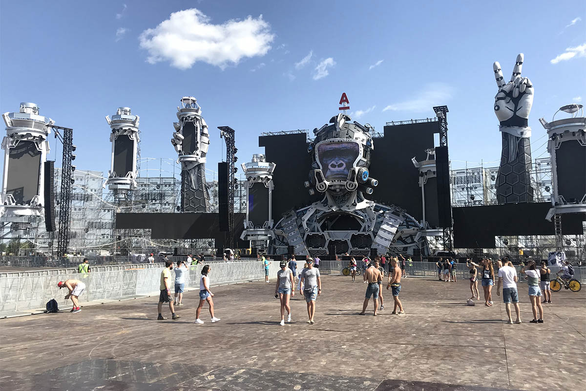 Фестиваль электронной музыки Alfa Future People 2018