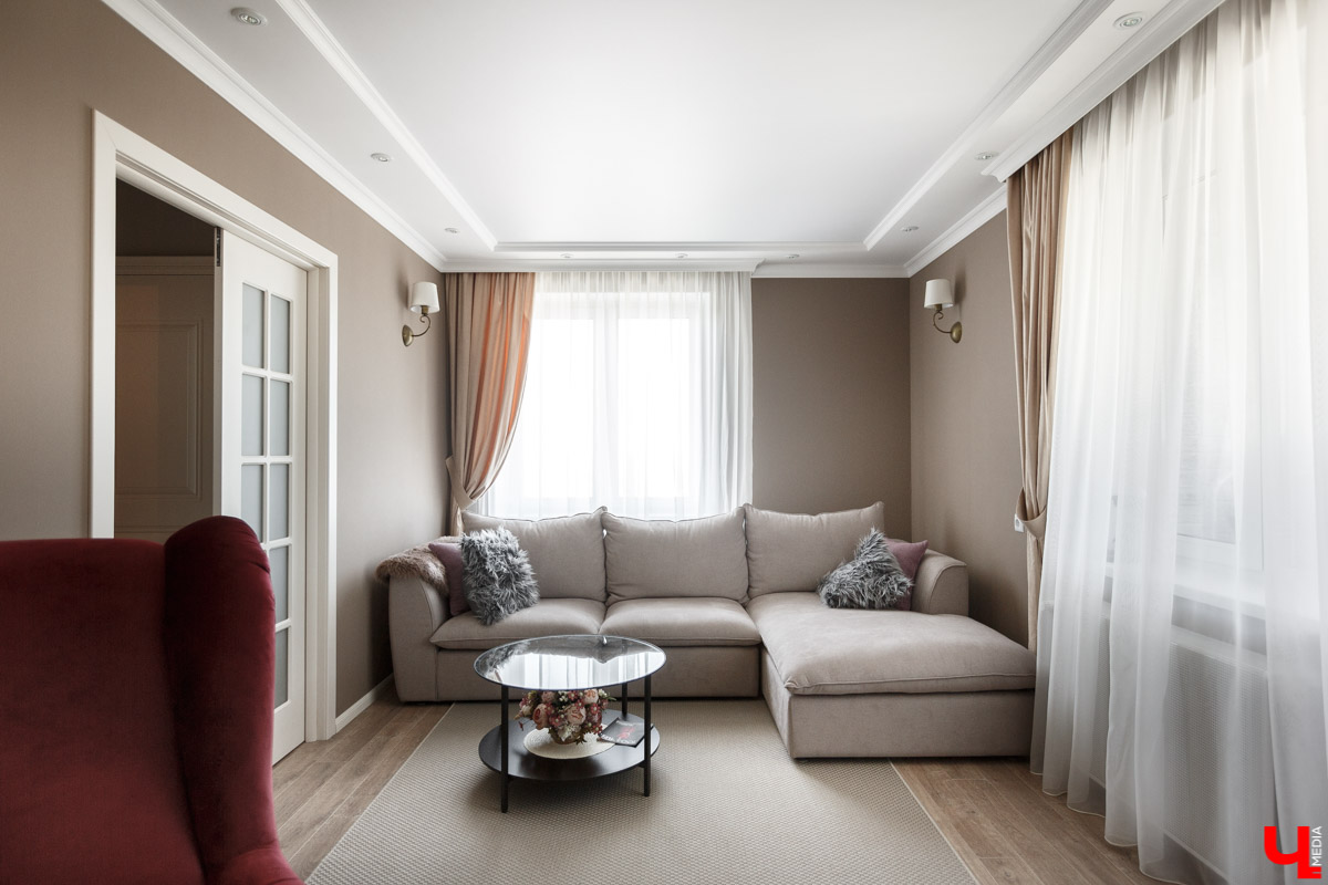 Владимирская квартира в стиле “современная классика”