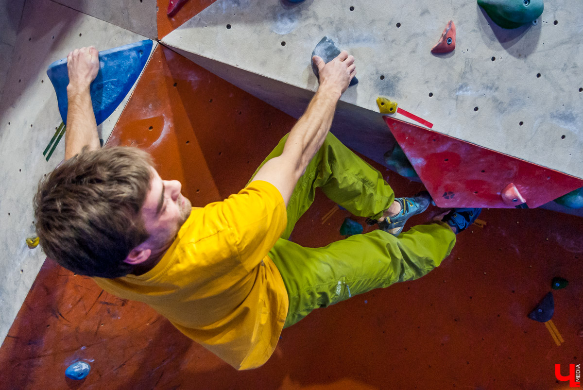 Скалолаз Павел Морозов