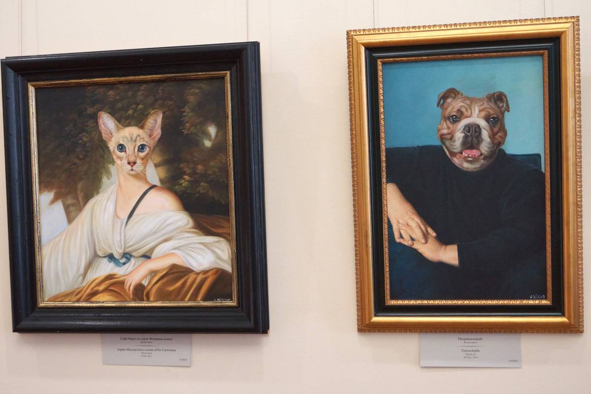 Ален Делон и Роман Абрамович маслом. Выставка Сафронова в Коврове