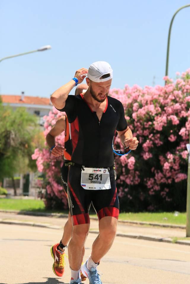 Владимирец Дмитрий Рабоволик принял участие в соревнованиях Half-Ironman