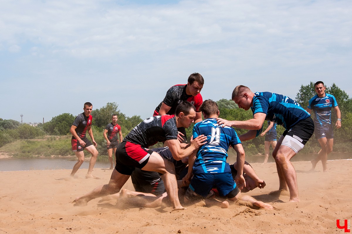 Турнир по пляжному регби 2018 во Владимире