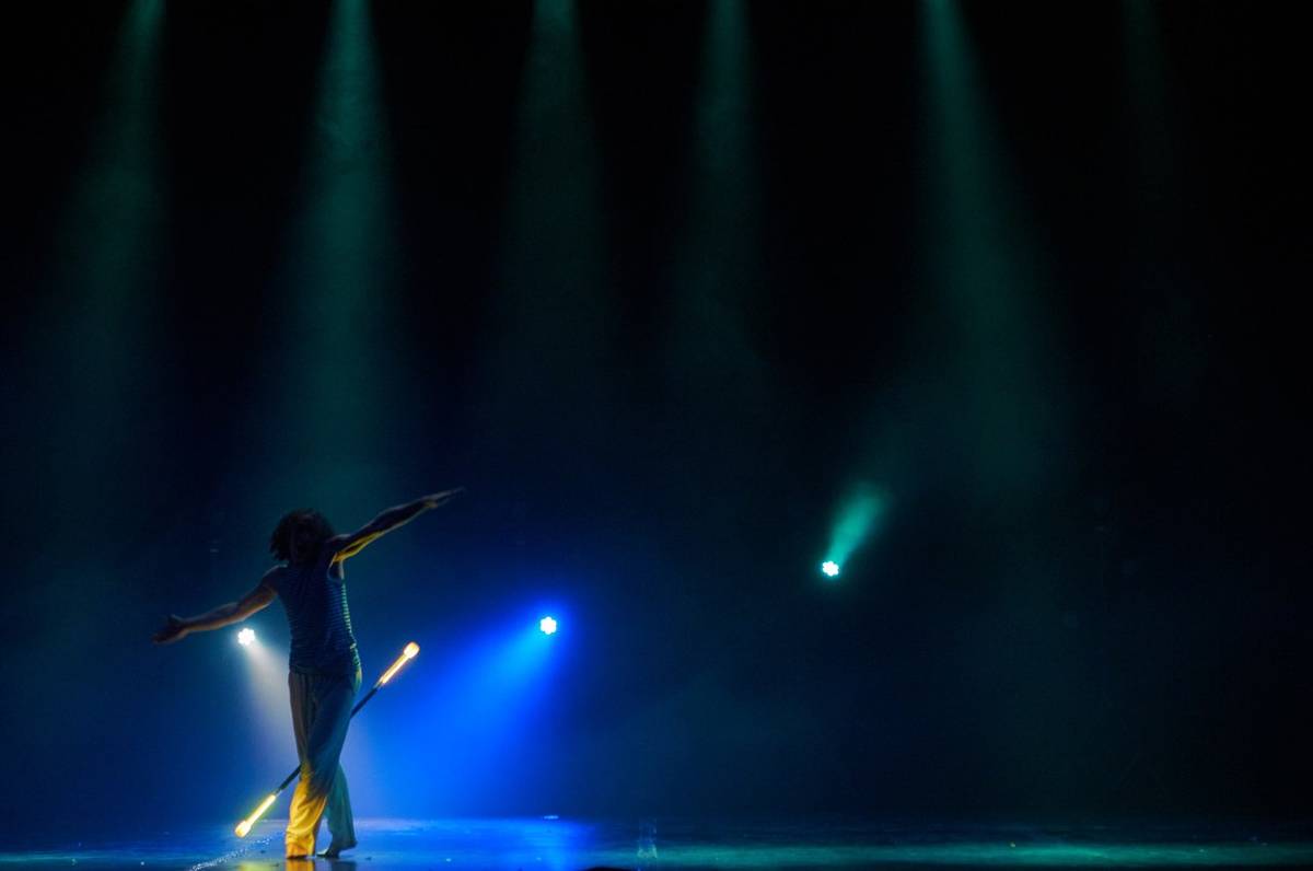 Ян Вассельман на фестивале «Лед и Пламя»