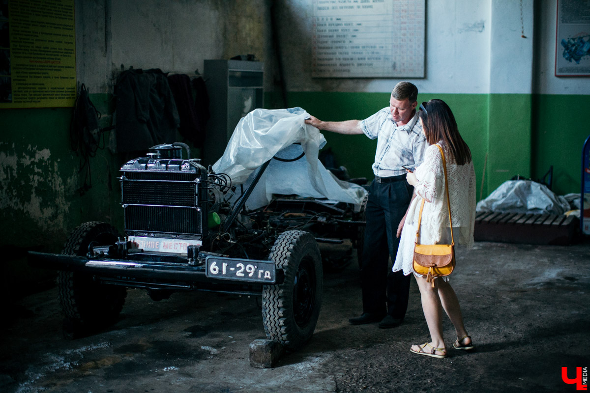 Ретроавтомобили во Владимире