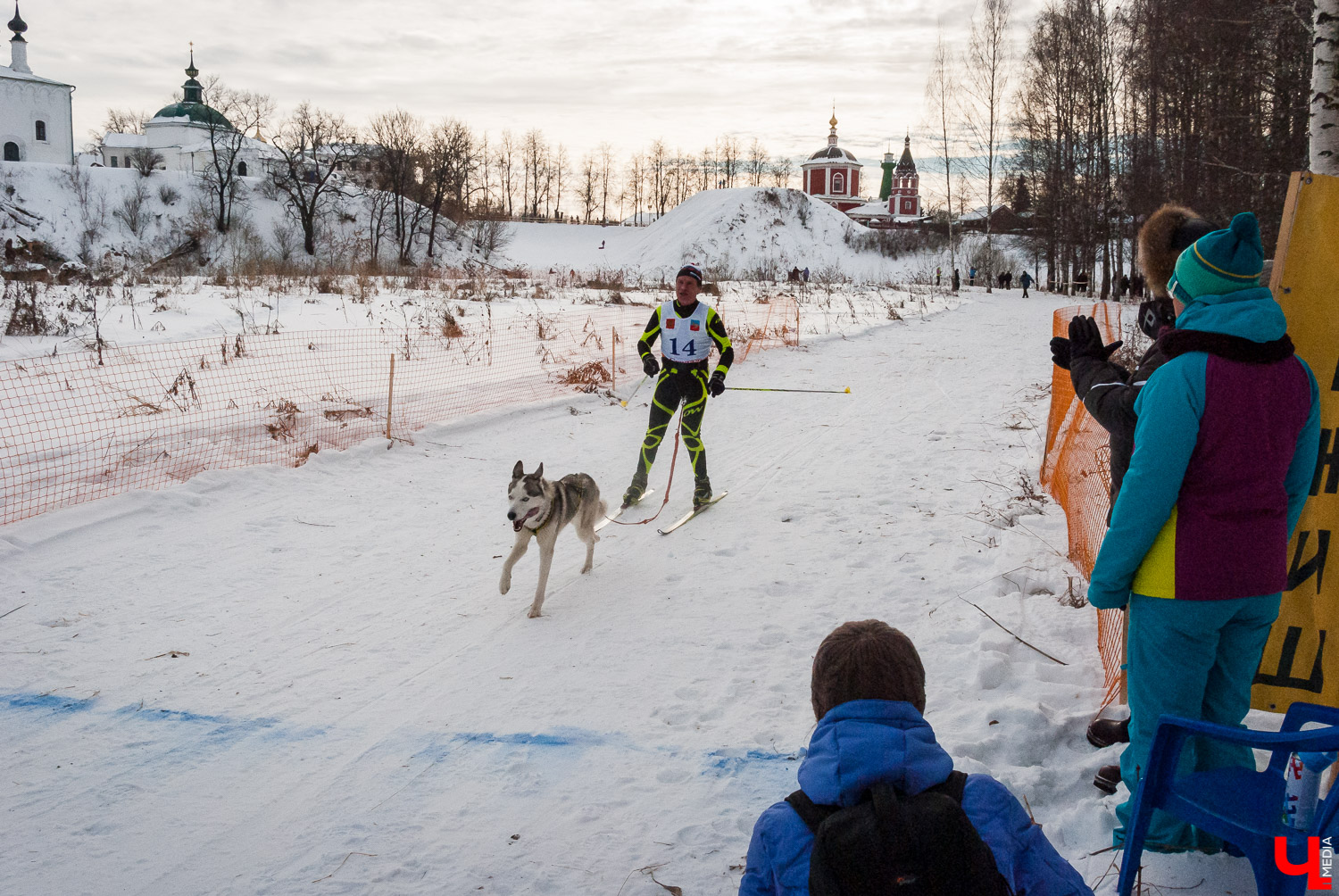 Гонки на собачьих упряжках в Суздале Гонки на собачьих упряжках в Суздале