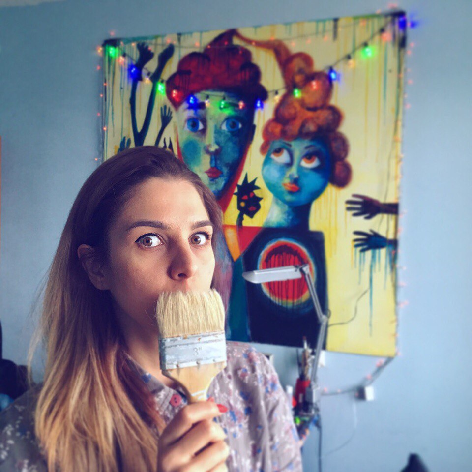 Журналист Валентина Ивакина рассказывает о своем хобби - рисовании. В 2018 году на втором «Арт-Субъекте» она рисовала картину 12 часов