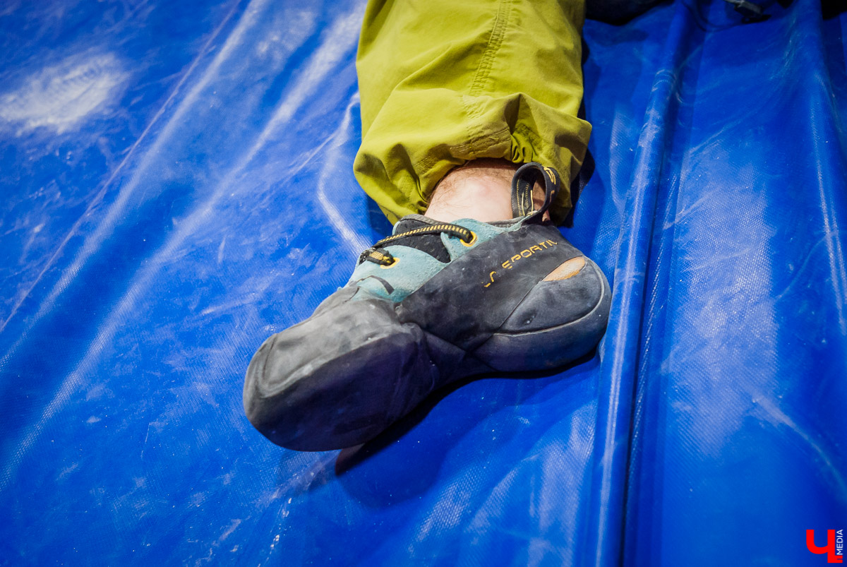 Скалолаз Павел Морозов