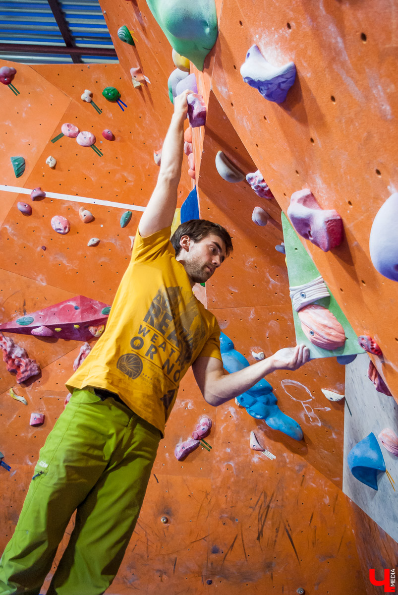 Скалолаз Павел Морозов