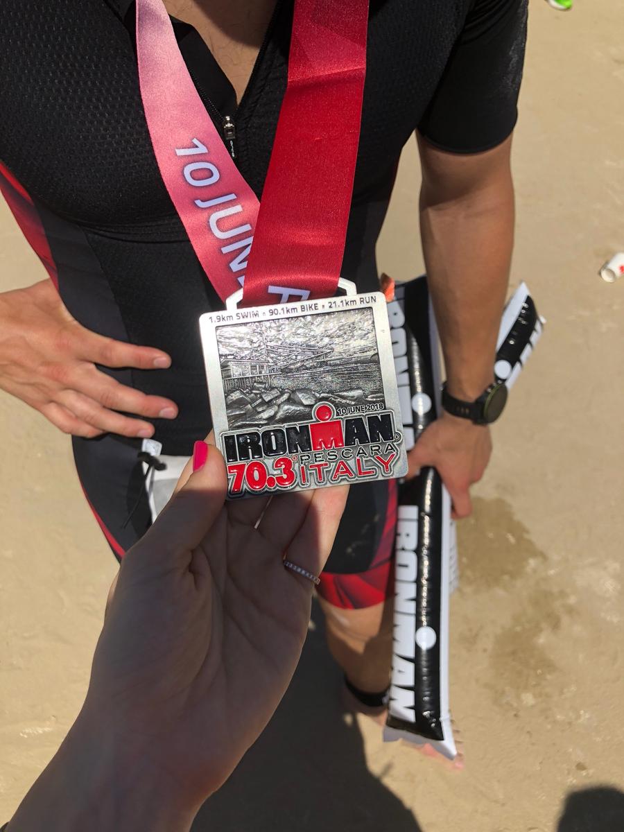 Владимирец Дмитрий Рабоволик принял участие в соревнованиях Half-Ironman