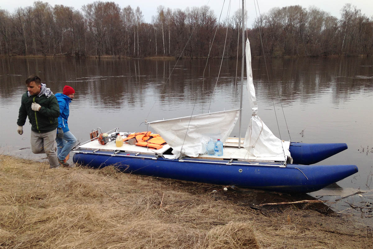 парусный поход по Клязьме