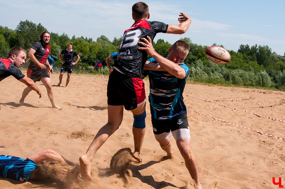 Турнир по пляжному регби 2018 во Владимире