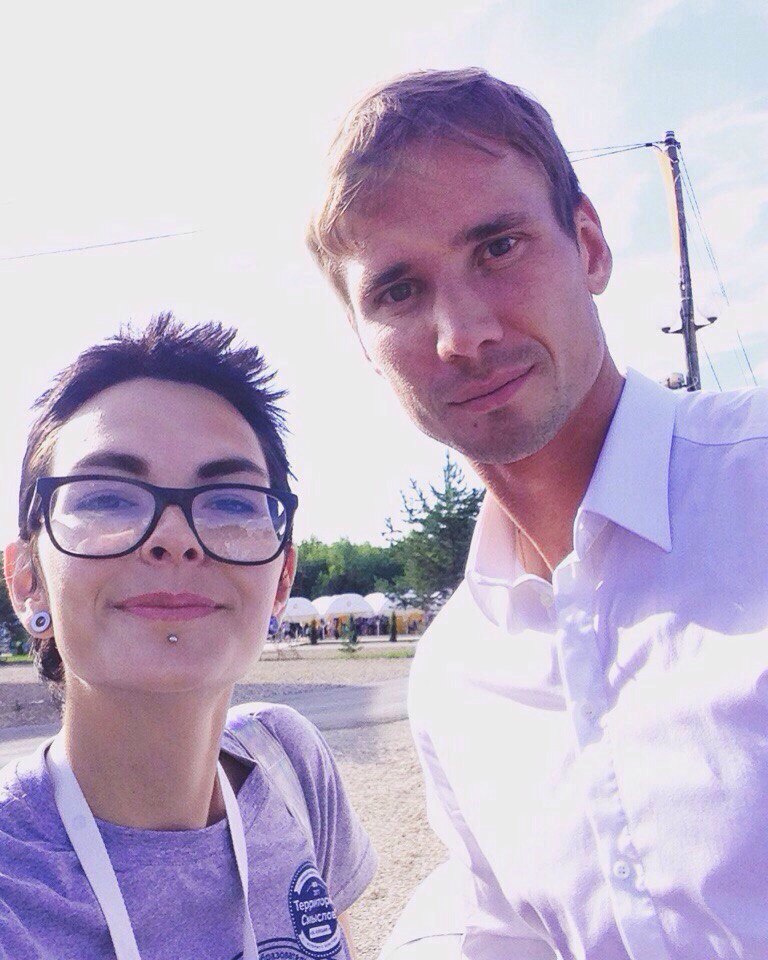 Галина Фомина и Антон Шунин