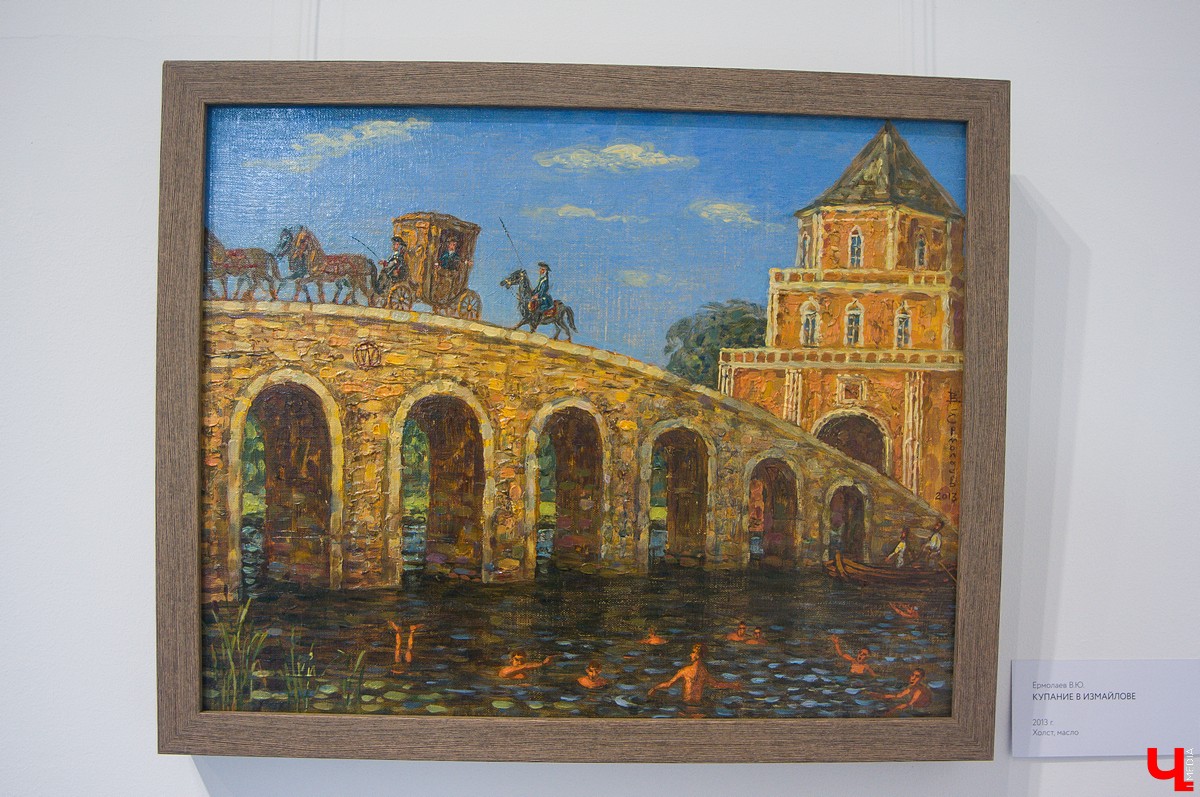 15 августа в усадьбе Храповицкого в Муромцево открылась выставка “Страсти по Петру”. Авторы - известные московские художники Виталий Ермолаев и Валерий Архипов