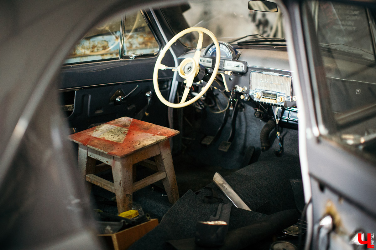 Ретроавтомобили во Владимире