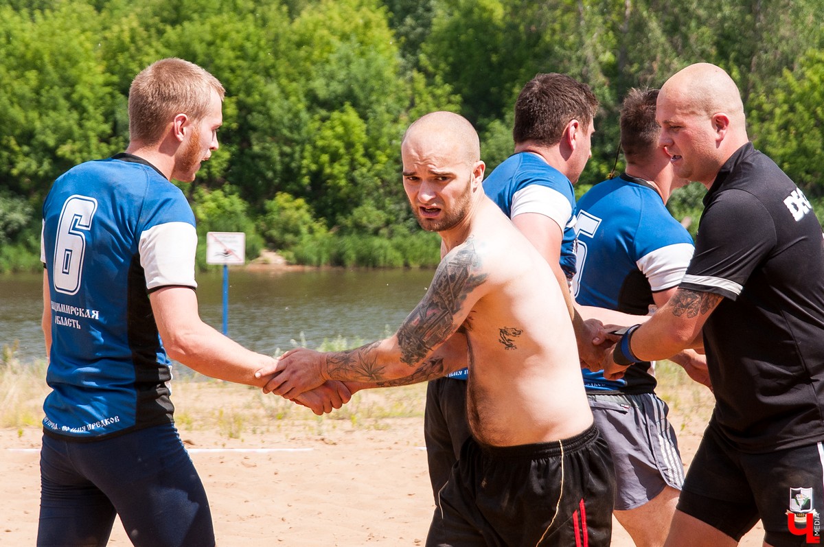 Турнир по пляжному регби 2018 во Владимире