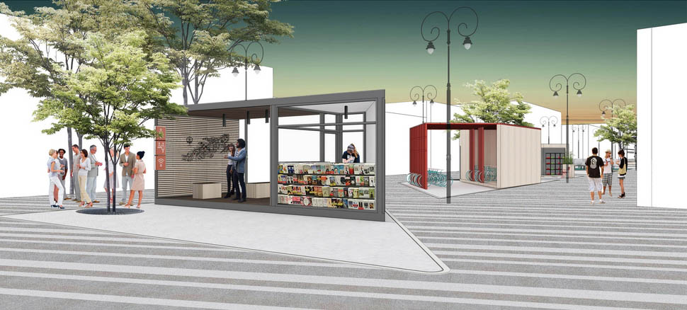 Как будет выглядеть пешеходная улица на Девической?