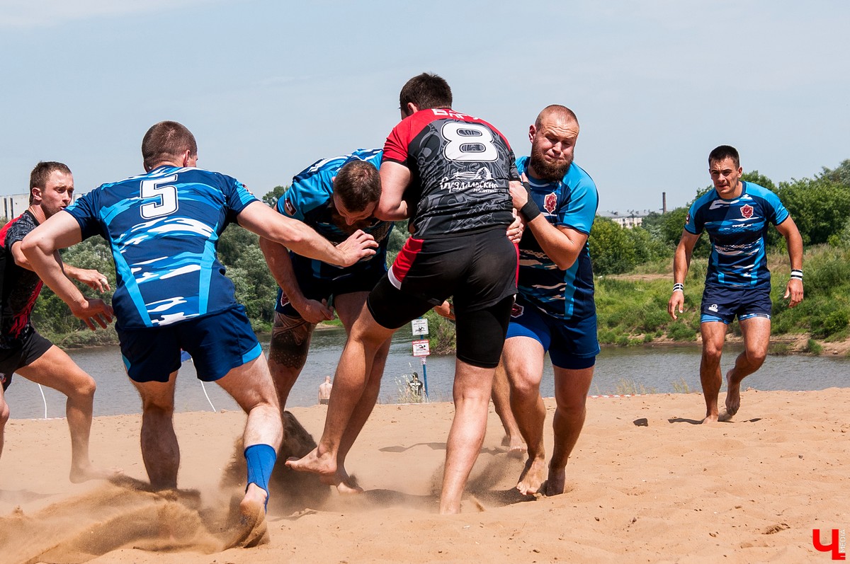 Турнир по пляжному регби 2018 во Владимире