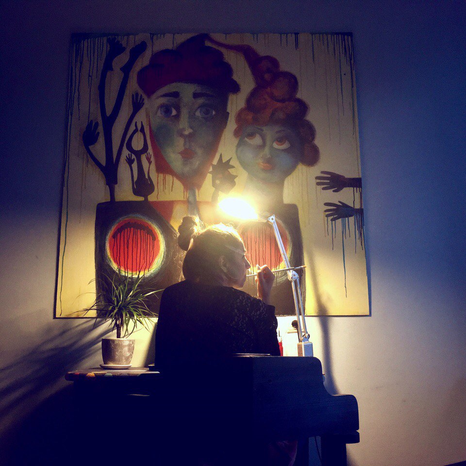 Журналист Валентина Ивакина рассказывает о своем хобби - рисовании. В 2018 году на втором «Арт-Субъекте» она рисовала картину 12 часов