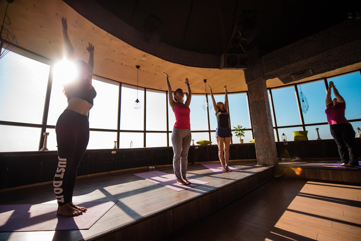 Йога на высоте