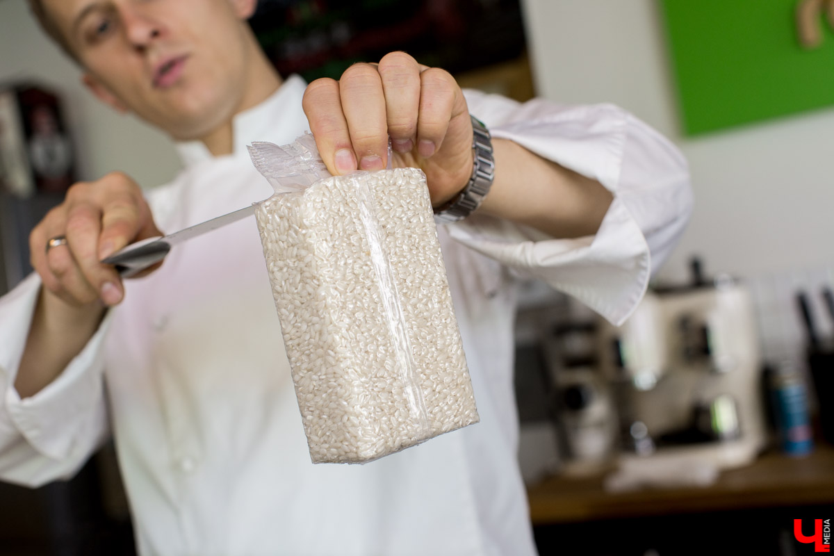 В кулинарном проекте “Ключ-Медиа” шеф Дмитрий Орловский откроет секреты правильного ризотто и научит готовить кролика