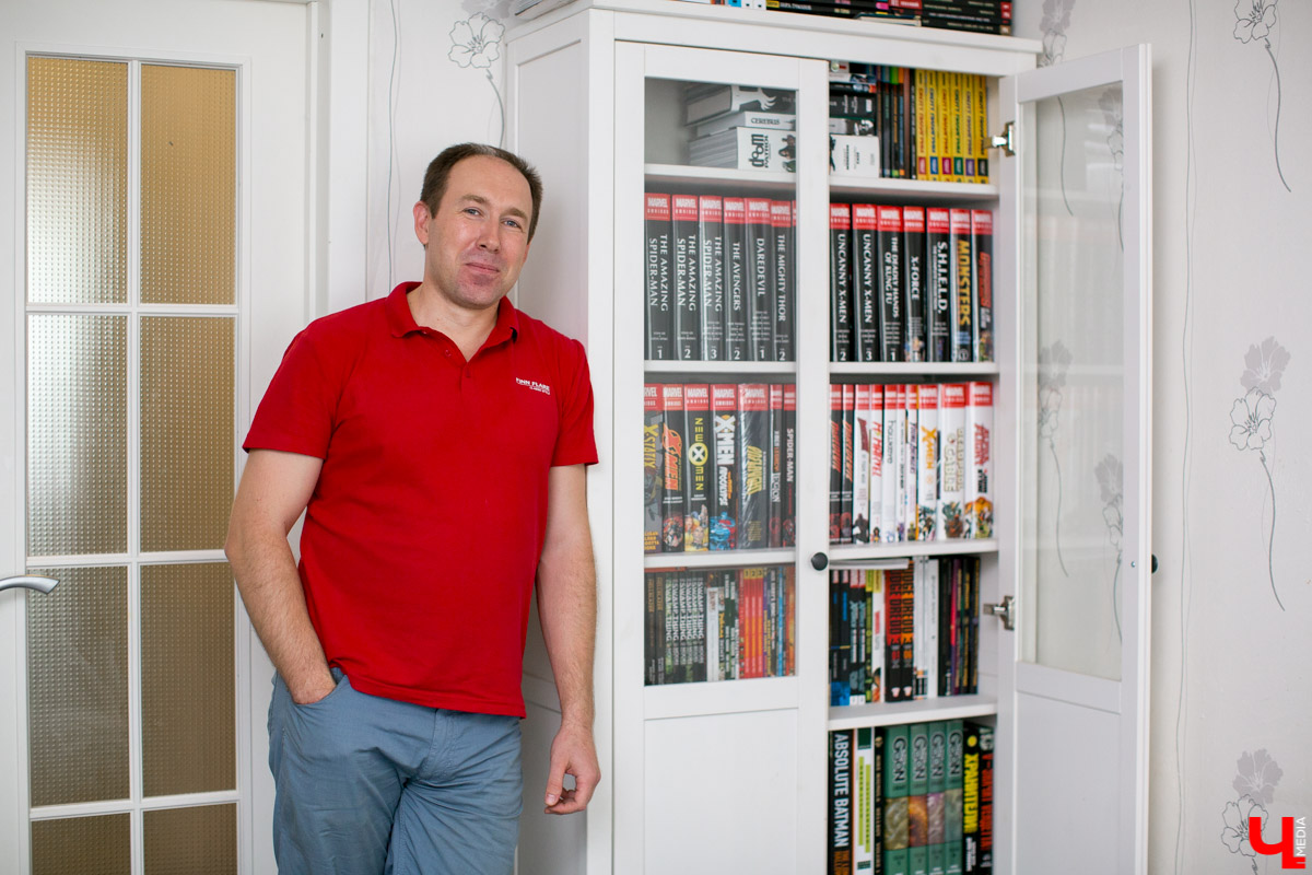 От Бэтмена до Расомахи: любимые герои владимирского коллекционера комиксов