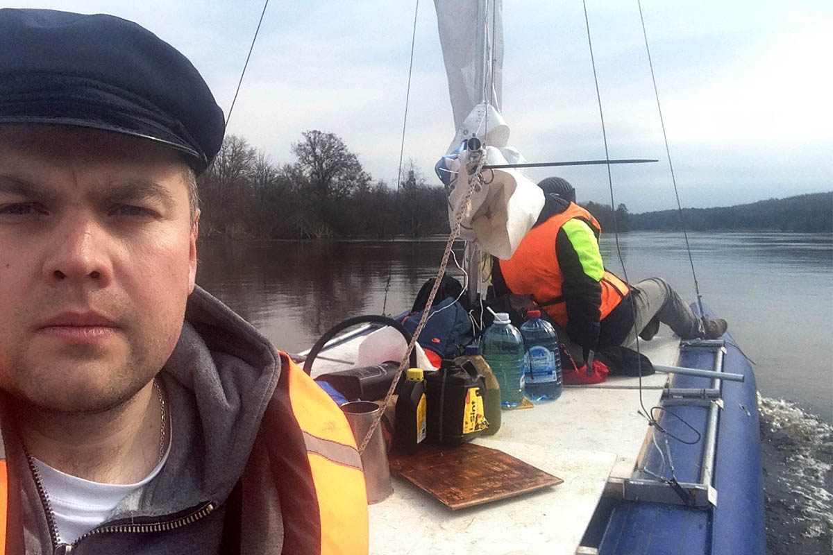 парусный поход по Клязьме