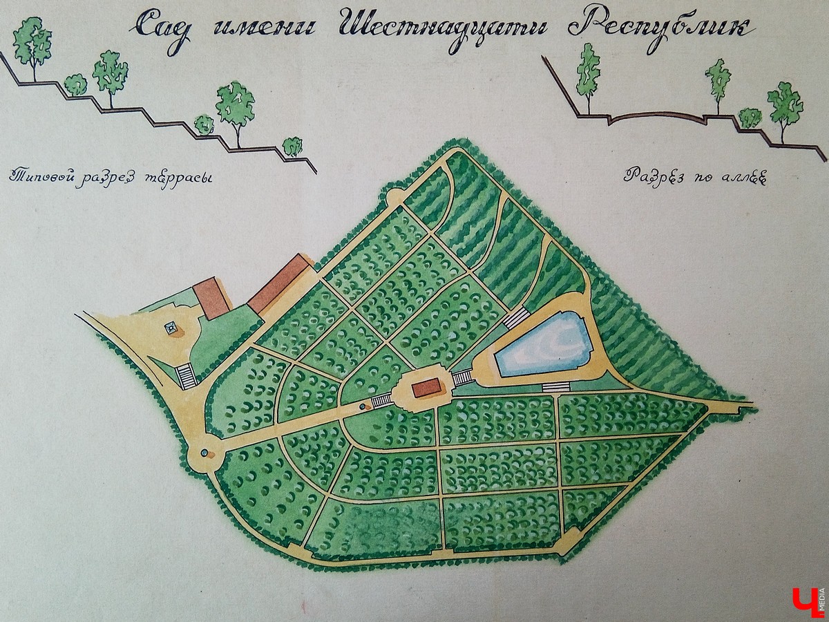 История Патриаршего сада в фотографиях из архива станции юннатов