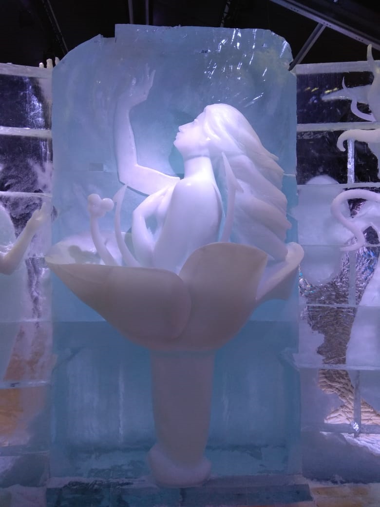 Три тематические проекта Ильи Шанина выставлены в первом в мире цифровом ледяном музее. Неординарность и красоту скульптур отметили как зрители, так и организаторы фестиваля
