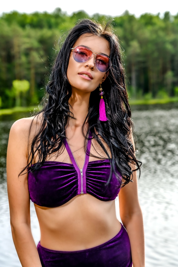 Модельер Татьяна Беленко в 2018 году создала свою коллекцию купальников